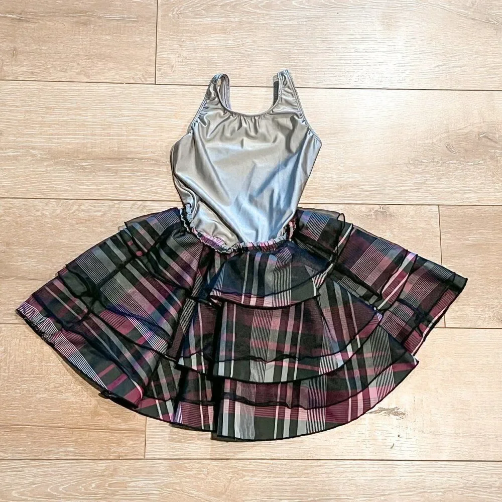 Punk Style Dress with Built-in Shorts, Size Medium